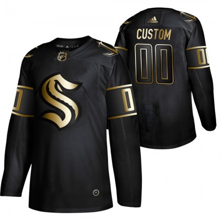 Miesten NHL Seattle Kraken Pelipaita Custom 2021-22 Musta Golden Edition Authentic Miesten NHL Seattle Kraken Pelipaita Custom 2021-22 Musta Golden Edition Authentic